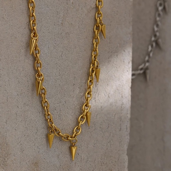 18K gold plated necklace - Picture 5 of 7